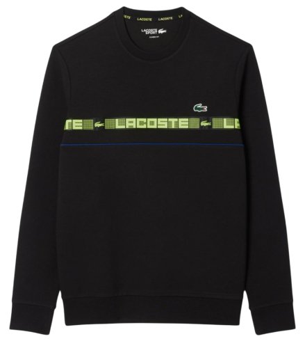 Lacoste Branded Stripe - black