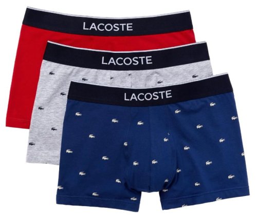 Lacoste Cotton Stretch Trunk 3P
