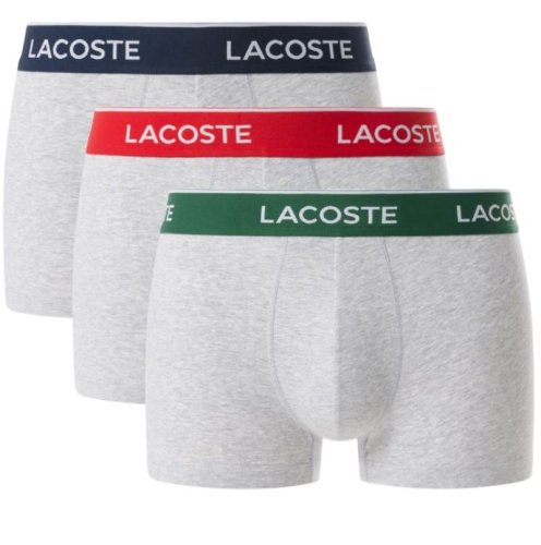 Lacoste Stretch Cotton Trunks 3P
