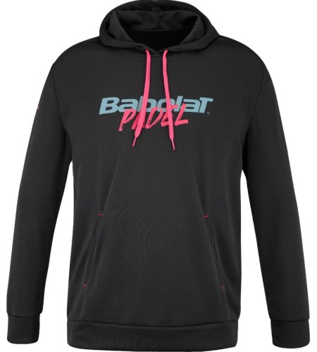 Babolat Padel Hood Sweat Men - black/black