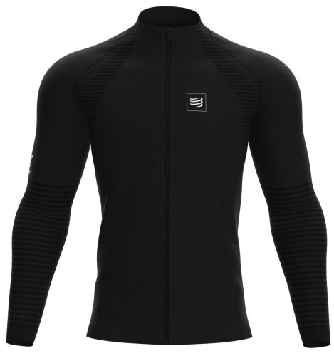 Compressport Seamless Zip Sweatshirt - black