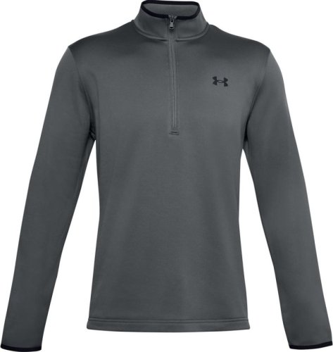 Under armour Men's Armour Fleece 1/2 Zip - pitch gray/black
