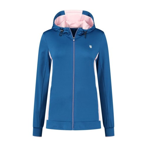 K-swiss Tac Hypercourt Tracksuit Stretch Jacket - classic blue/cherry blossom