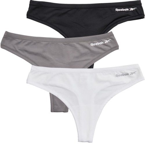 Reebok Thong Agatha Womens 3P - black/pure grey/white