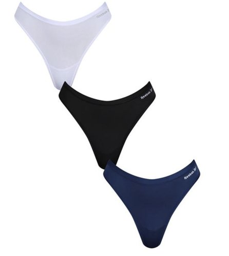 Reebok Thong Agatha Womens 3P - black/pure grey/white