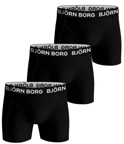 Bj&ouml;rn borg Shorts Solid 3P B - black beauty