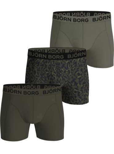 Bj&ouml;rn borg Cotton Stretch 3P - brown/print