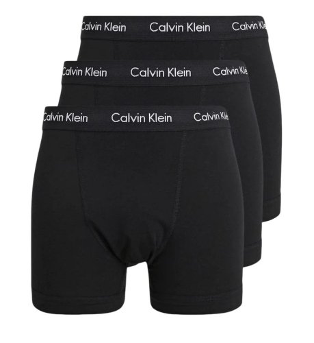 Calvin klein Cotton Stretch Trunk 3P - black/faded denim/cdon tint/ buff pink