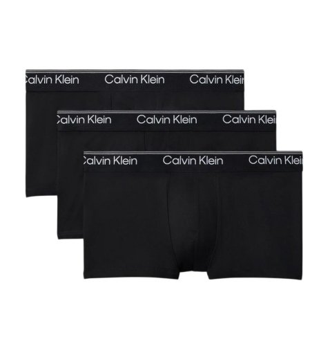 Calvin klein Low Rise Microfiber 3P - black/black/black