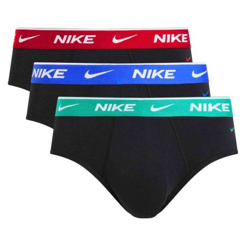 Nike Everyday Cotton Stretch 3P - black/stadium green/royal blue/union red