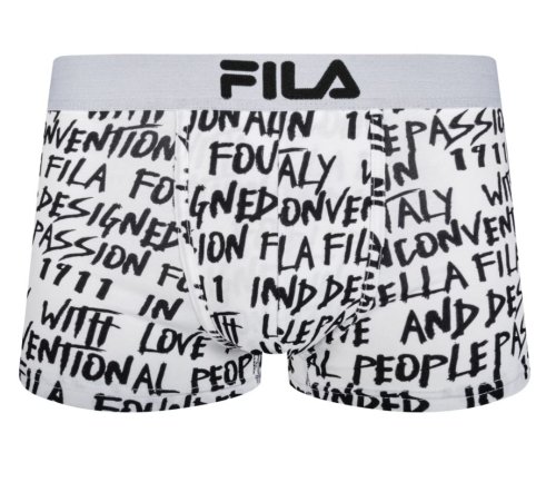 Fila Boxer Elastic Logo 1P - white