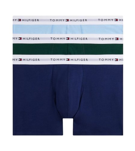 Tommy hilfiger Brief 3P - ornamental green/purple navy/vessel blue