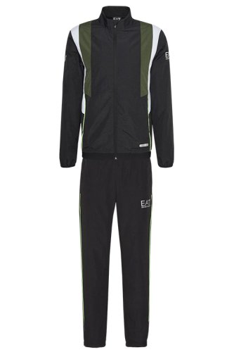 EA7 Man Woven Tracksuit - black