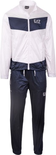 EA7 Man Woven Tracksuit - white/navy blue