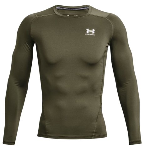 Under armour HeatGear Armour Comp Long Sleeve - marine green/white