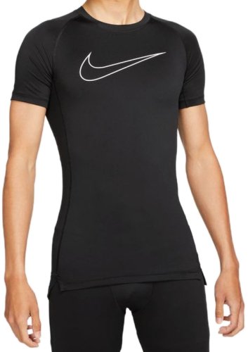 Nike Pro Dri-Fit Tight Top SS M - black/white