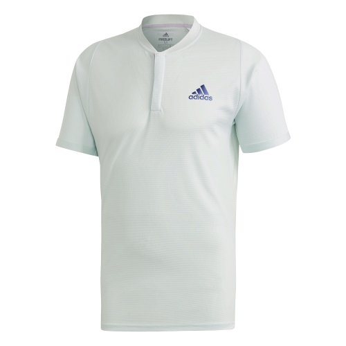 Adidas Freelift Polo Heat Ready - dash green/tech indigo