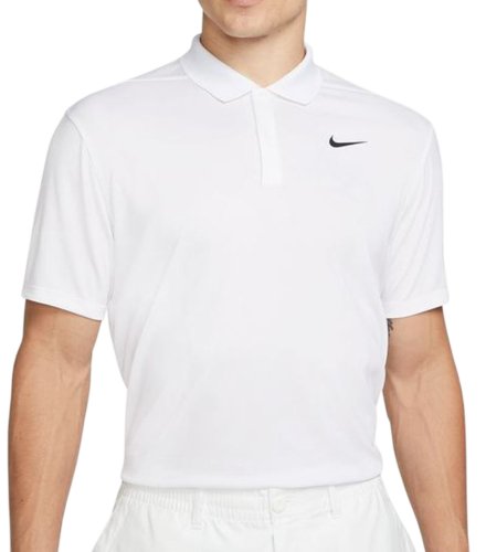Nike Court Dri-Fit Pique Polo M - white/black