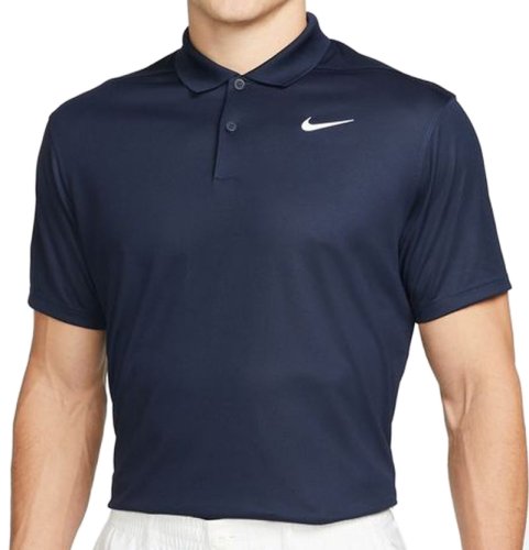 Nike Court Dri-Fit Pique Polo M - obsidian/white