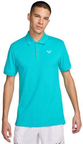 Nike Rafa Slim Polo - dusty cactus/white
