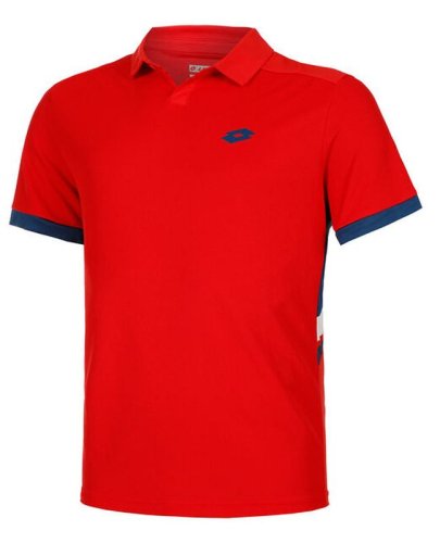 Lotto Squadra III Polo - flame red