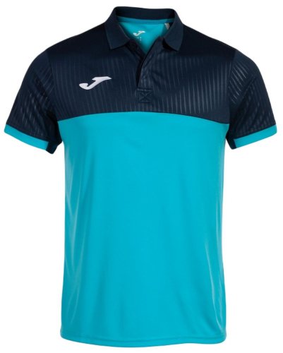Joma Montreal Polo - fluor turquoise/navy