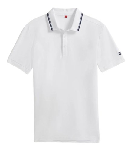 Wilson Team Pique Polo - bright white