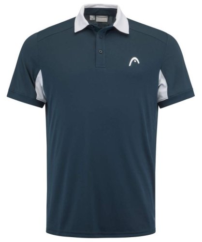 Head Slice Polo Shirt - navy