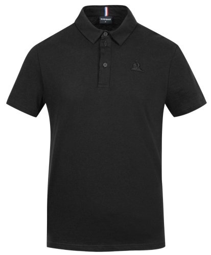 Le coq sportif ESS T/T Polo SS No.1 M - black