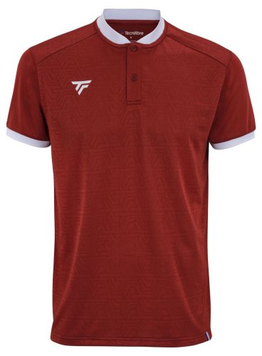 Tecnifibre Team Mesh Polo - cardinal