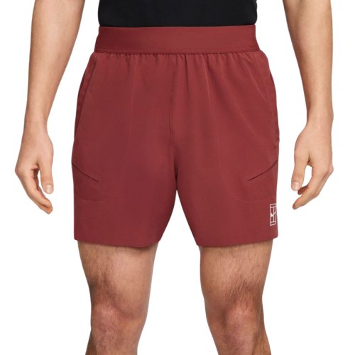 Nike Court Advantage Dri-Fit 6in - cedar/white