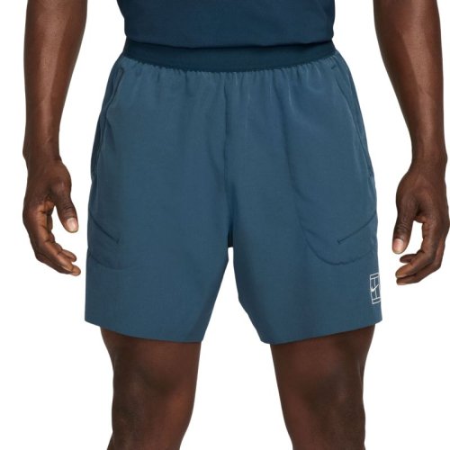 Nike Court Advantage Dri-Fit 6in - armory navy/white