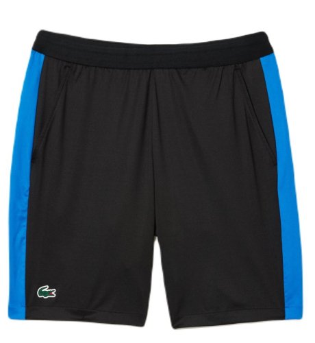 Lacoste Tennis x Daniil Medvedev Regular Fit Shorts - black/blue