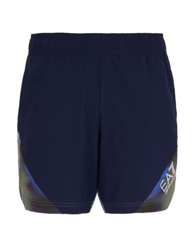 EA7 Man Woven Shorts - navy blue