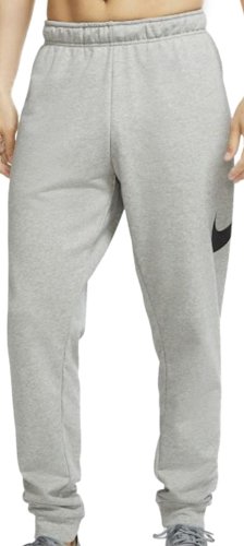 Nike Dry Pant Taper FA Swoosh - dark grey heather/black