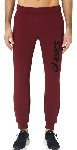 Asics Big Logo Sweat Pant - antique red/performance black