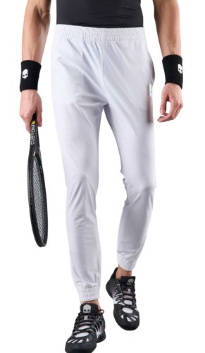 Hydrogen Tech Pants Skull Man - white