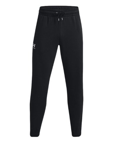 Under armour Men's UA Essential Fleece Joggers - black/white