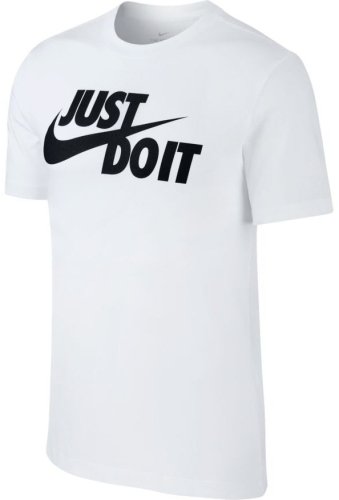 Nike NSW Tee Just Do It Swoosh M - whiter/black