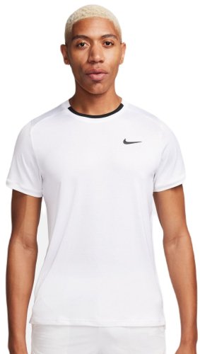Nike Court Dri-Fit Advantage Top - white/black