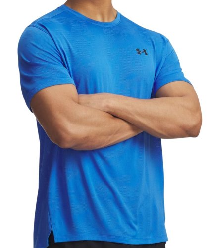 Under armour Tech Vent Jacquard Sleeve - blue atlantis/black