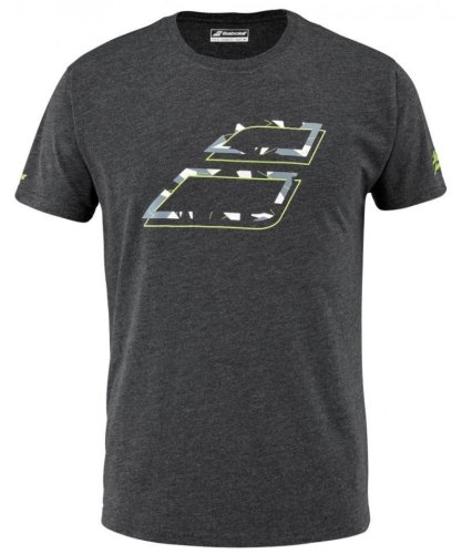 Babolat Aero Cotton Tee - black heather