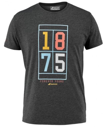 Babolat Exercise Vintage Tee Men - black heather