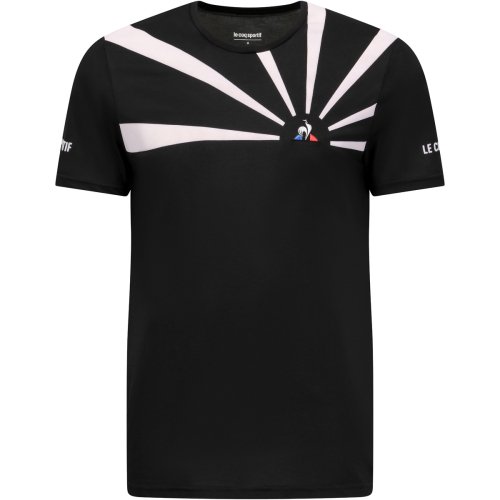 Le coq sportif TENNIS Tee SS 20 No.2 M - black