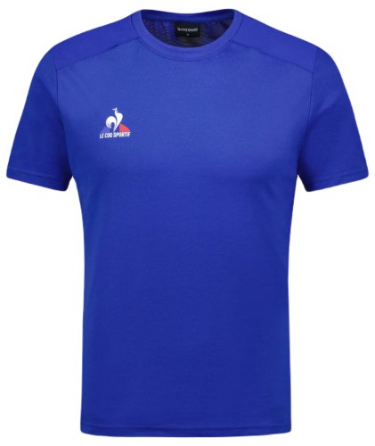 Le coq sportif Tennis T-Shirt Short Sleeve N&deg;4 - cobalt