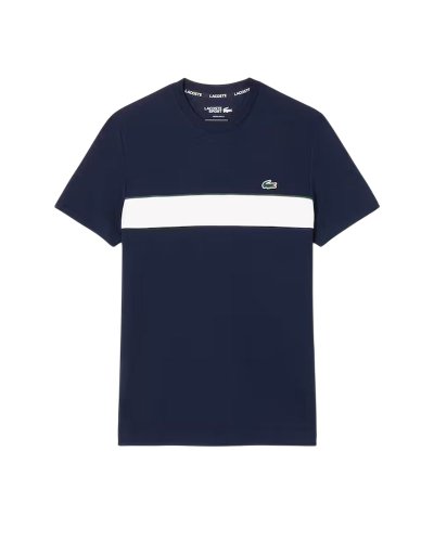 Lacoste Ultra Dry Printed - navy blue/white