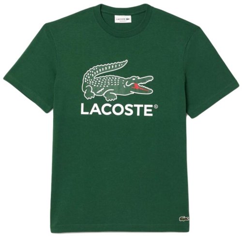 Lacoste Cotton Jersey Signature Print