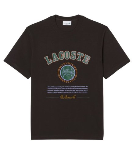 Lacoste Print Cotton - brown