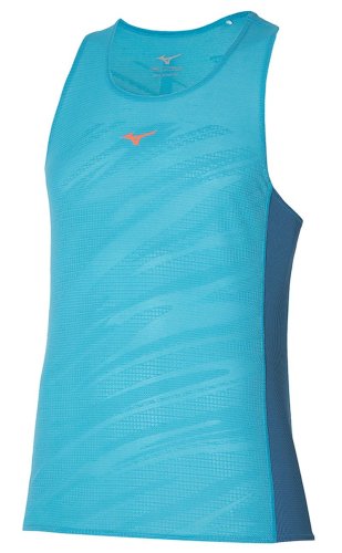 Mizuno Aero Tank - maui blue