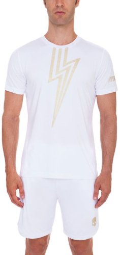 Hydrogen Flash Tech T-Shirt - white/gold